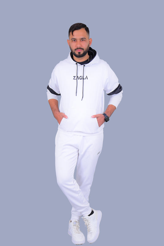 Zagla White & Black Tracksuit