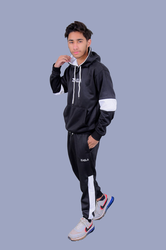 Zagla Black & White Tracksuit